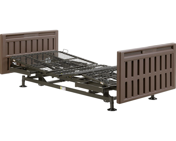 ★ポイント最大16倍★【全国配送可】-レンクル　昇降3モーター ブラウン　PA-9568 グランツ　JAN 4582589674125 kt502132 取寄品 ベッド関連 ベッド 3モーター-【介護福祉用具】