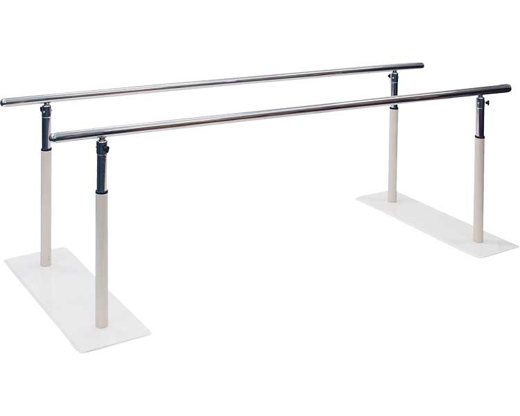 ★ポイント最大16倍★【全国配送可】-T型収納式パラレルDX TB-1653-01 長:150cm 高田ベッド製作所 JAN kt515560 取寄品 健康管理 トレーニング機器 平行棒-【介護福祉用具】|【文具の月島堂】店
