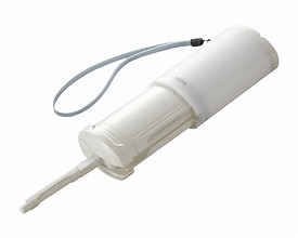★ポイント最大16倍★【全国配送可】-携帯ウォシュレット YEW350　ホワイト TOTO　JAN 4940577415929 kt302109 取寄品 排泄関連 排泄洗浄・清拭 シャワーボトル-【介護福祉用具】｜【文具の月島堂】店
