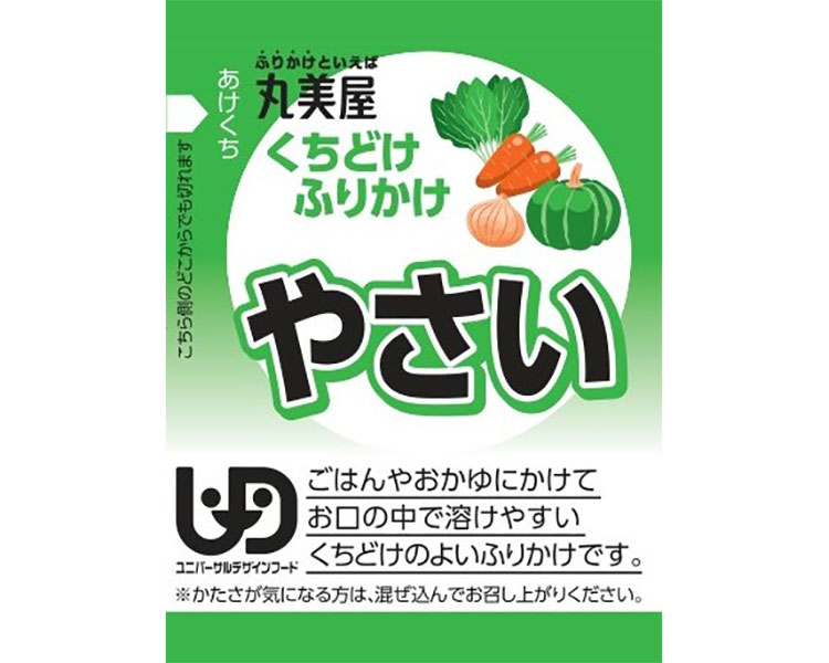 ★ポイント最大16倍★【全国配送可】-くちどけふりかけ　やさい 2g&times;30包入 丸美屋フーズ　JAN 4902820190588 kt528766 取寄品 食事関連 介護食・健康食品 食品-【介護福祉用具】｜【文具の月島堂】店