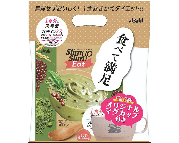 ★ポイント最大16倍★【全国配送可】-スリムアップスリム　イート 300g　抹茶味 アサヒグループ食品　JAN 4946842650835 kt534720 取寄品 食事関連 介護食・健康食品 機能系食品-【介護福祉用具】｜【文具の月島堂】店 19,814円