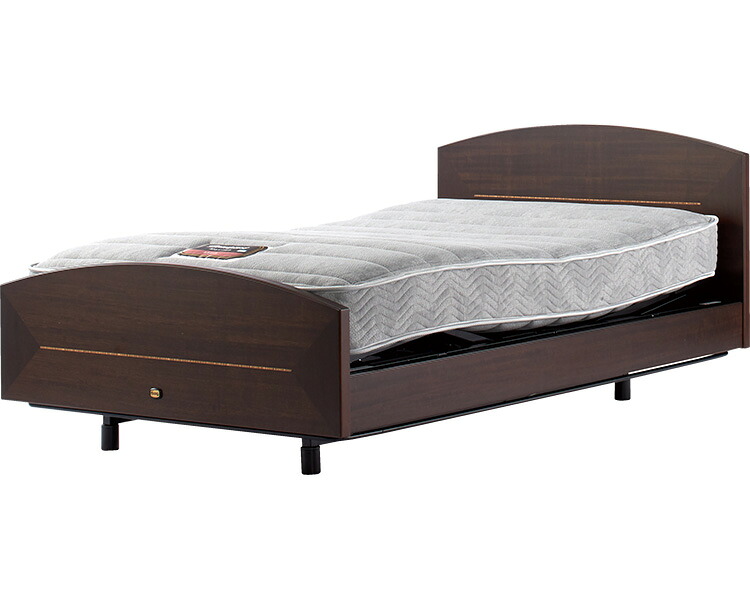 ★ポイント最大16倍★【全国配送可】-マキシマフラットIII レギュラー5.5 S ダークチェリー シモンズ JAN kt540725 取寄品 ベッド関連 ベッド 3モーター-【介護福祉用具】|【文具の月島堂】店