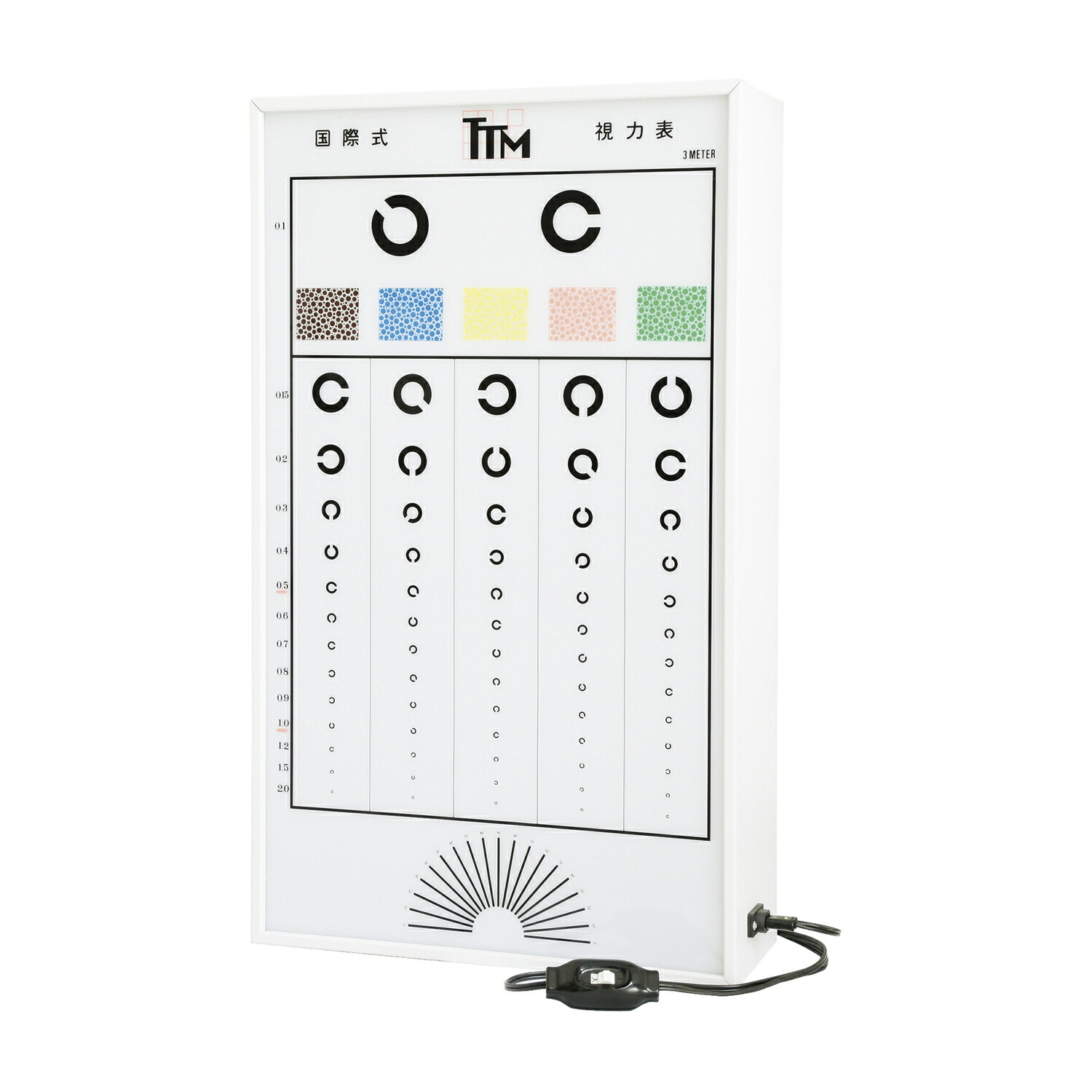 ★ポイント最大16倍★【送料無料】-視力検査器（ＤＸ型）ＣＢII CB2(3M) 品番 my19-2460-01-- 1入り-【ＭＹ医科器機】JAN 4582553580988