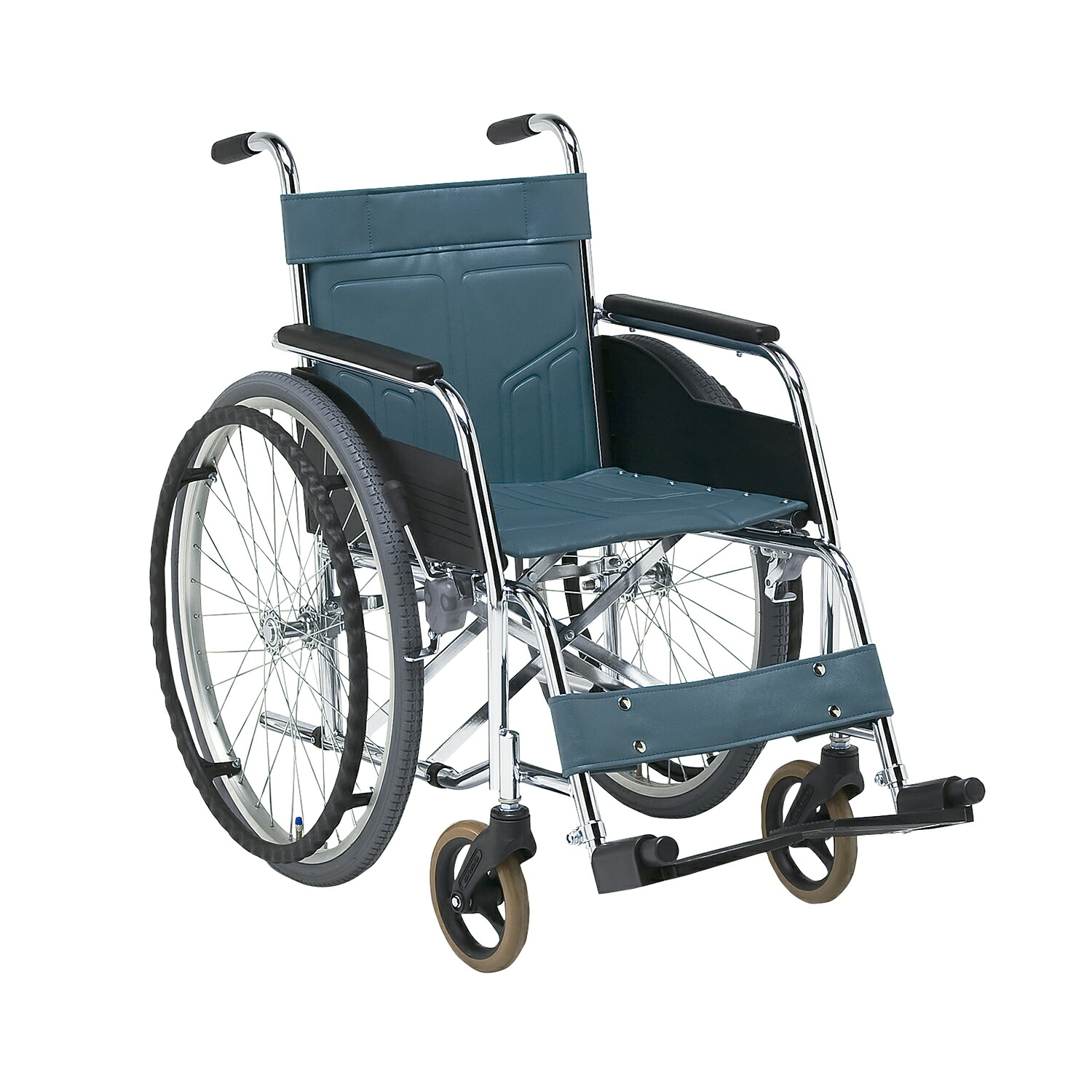 ★ポイント最大16倍★【送料無料】-車いす（自走・スチール）背固定 DM-81 品番 my20-5870-00-- 1入り-【ＭＹ医科器機】JAN｜【文具の月島堂】店