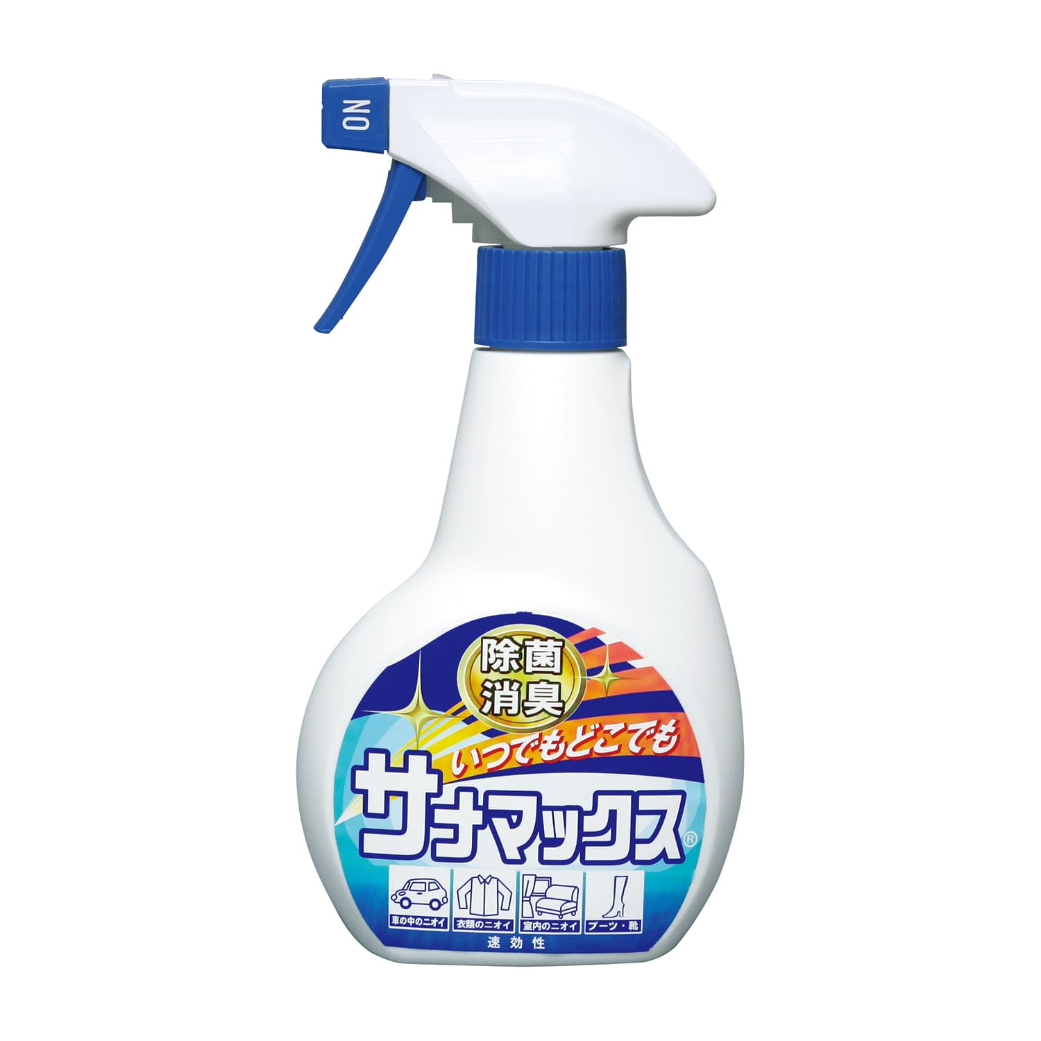 ★ポイント最大16倍★【送料無料】-除菌＆消臭剤　サナマックス 37-0551(300ML) 品番 my23-5320-00-- 24入り-【ＭＹ医科器機】JAN 4540624240551