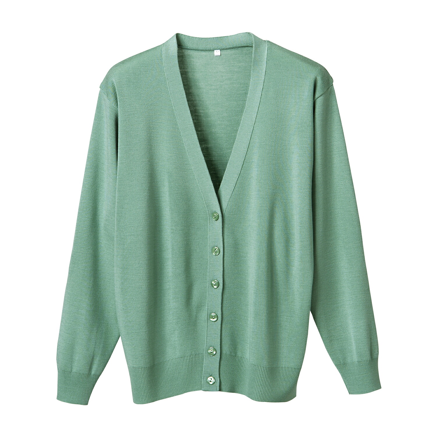 ★ポイント最大16倍★【全国配送可】-抗ピル長袖カーディガン D-1001(M) 品番 my23-7563-0109 1入り-【ＭＹ医科器機】JAN 4571249980720