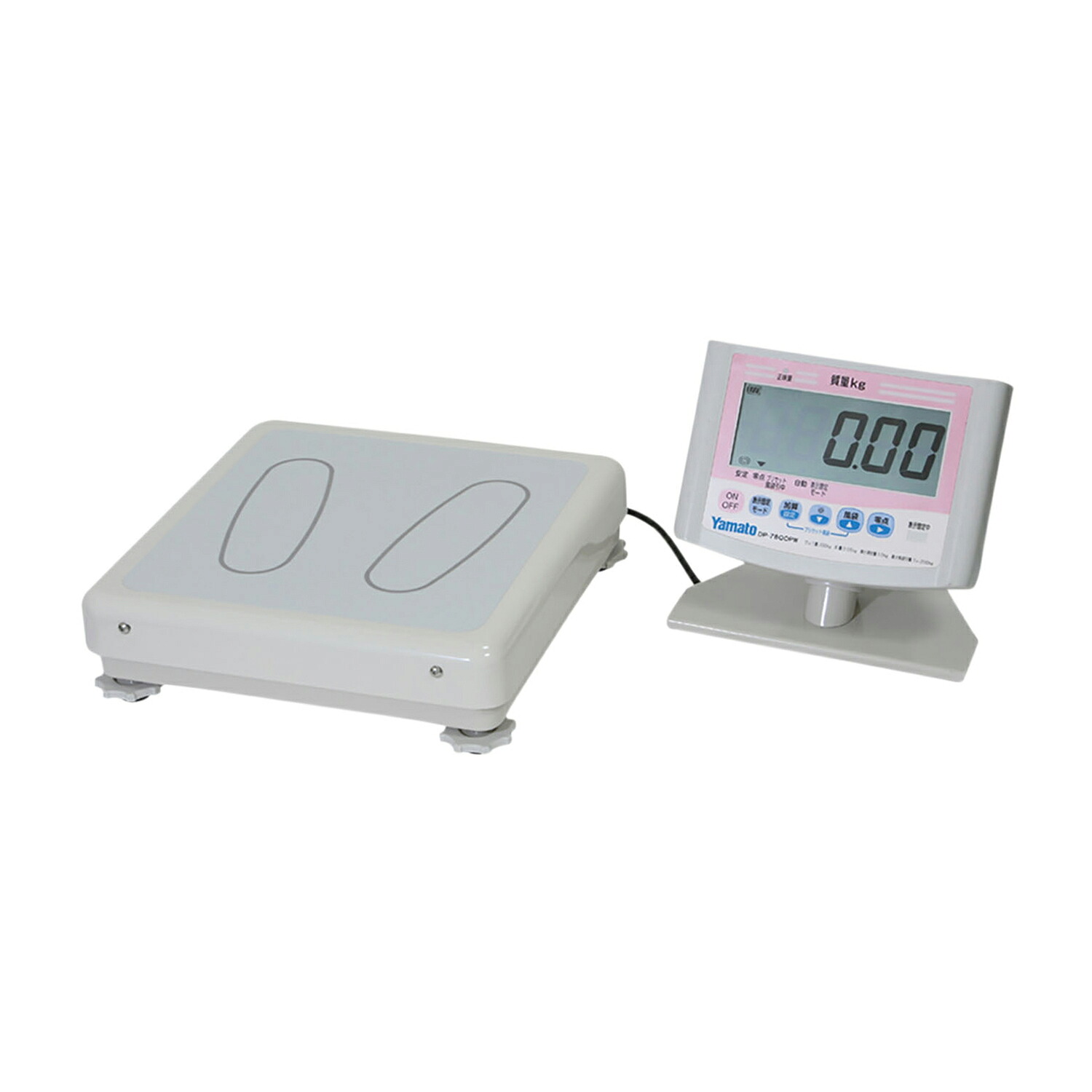 ★ポイント最大16倍★【送料無料】-ヤマト　デジタル体重計（検定品） DP-7800PW-200Sセパレート 品番 my24-2073-01-- 1入り-【ＭＹ医科器機】JAN 4979916832189