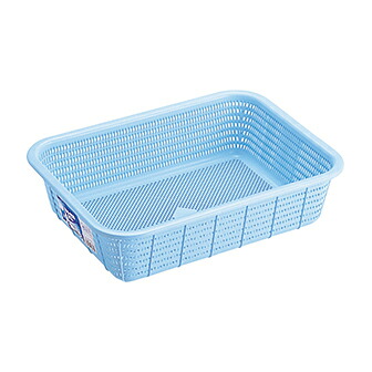 ★ポイント最大16倍★【送料無料】-バスケット GHAH344(M)ブルー 品番 my24-3571-01-- 20入り-【ＭＹ医科器機】JAN 4971881087489
