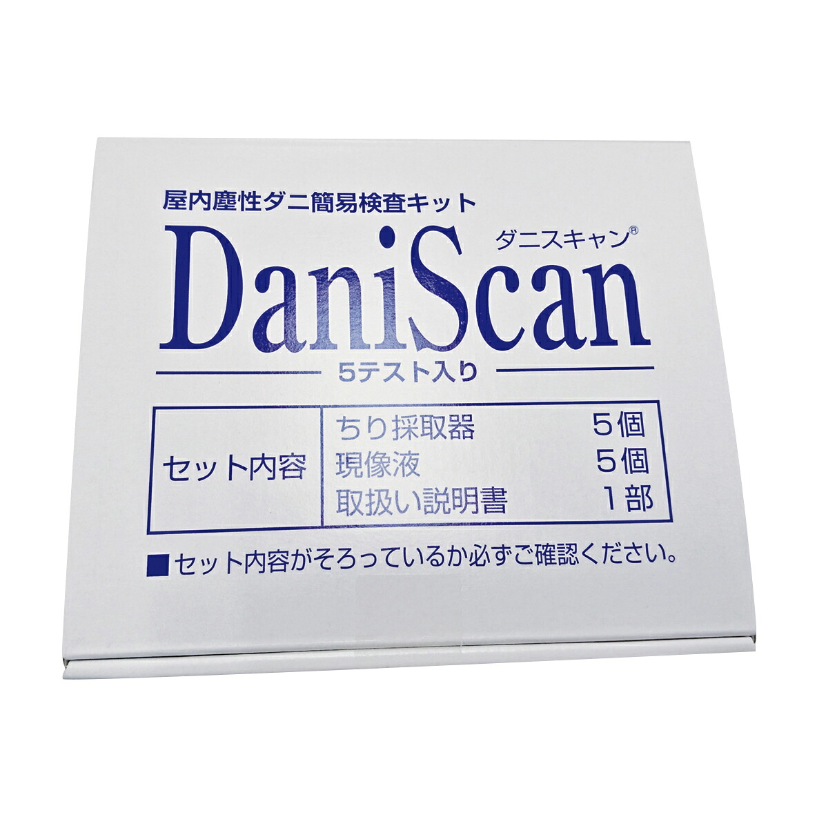 ★ポイント最大16倍★【全国配送可】-ダニスキャン 5テスト 品番 my24-6822-00-- 1入り-【ＭＹ医科器機】JAN