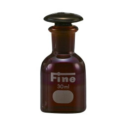 ★ポイント最大16倍★【全国配送可】-細口共通摺試薬瓶（硬質）茶 120ML 品番 my24-6935-02-- 1入り-【ＭＹ医科器機】JAN 4573358288384