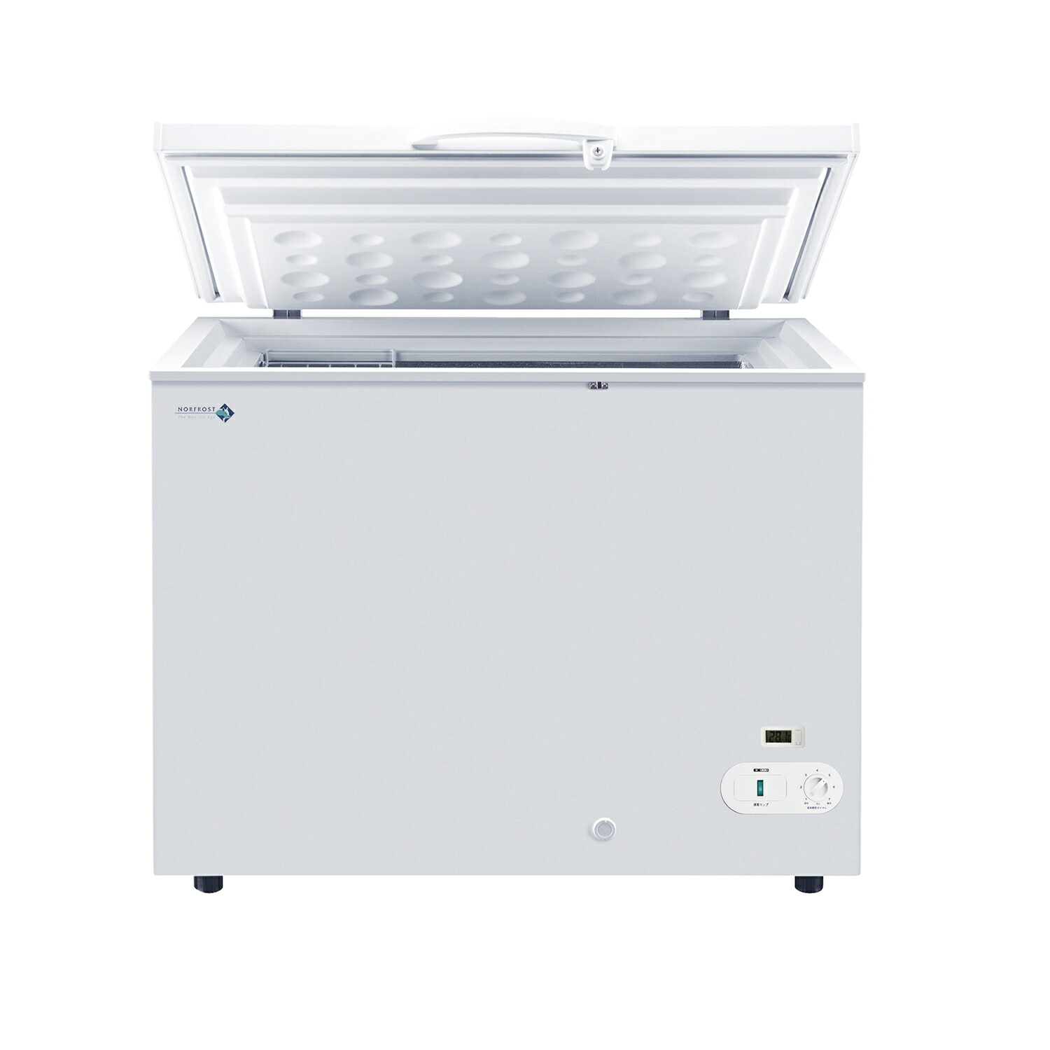 ★尖んがり最大限度16倍★【貨物輸送無料】-チェストフリーザー JH280CW(280L) 品番 my24-7345-01-- 1入り口・入口-【ＭＹ医学装置】JAN 4984259214042