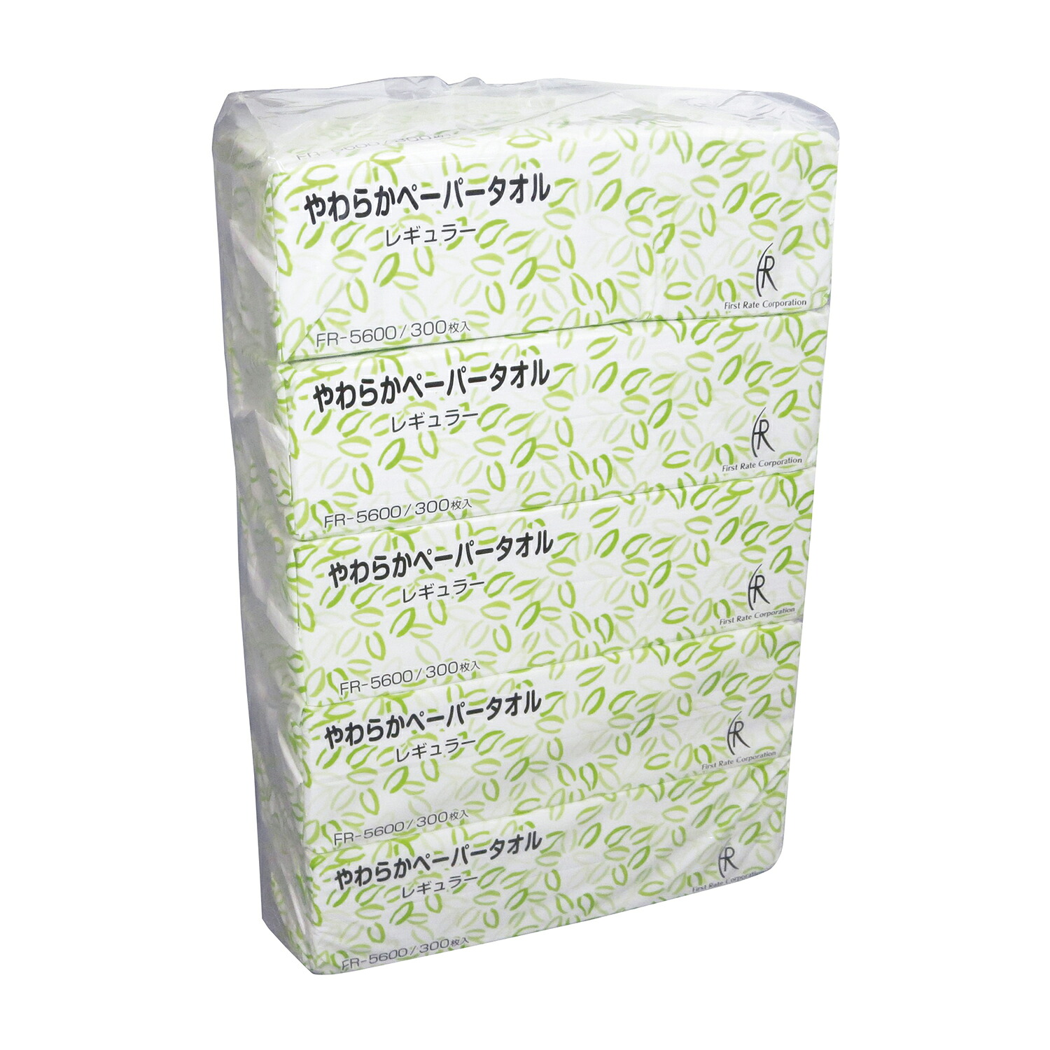 ★ポイント最大16倍★【送料無料】-やわらかペーパータオル(レギュラー) FR-5600(300マイX60パック 品番 my24-8249-00-- 1入り-【MY医科器機】JAN 4582465656009