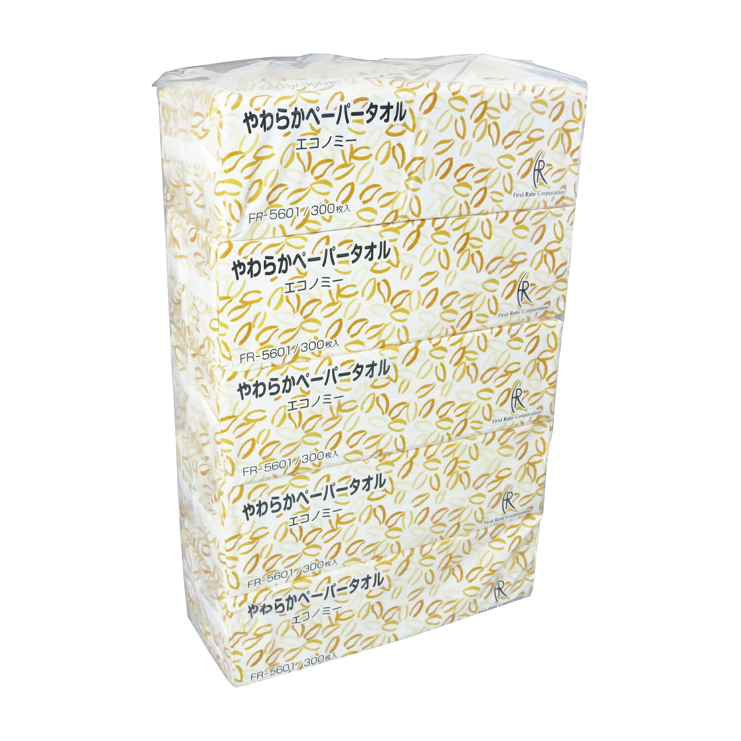★ポイント最大16倍★【送料無料】-やわらかペーパータオル（エコノミー） FR-5601(300マイX80パック 品番 my24-8249-01-- 1入り-【ＭＹ医科器機】JAN 4582465656016