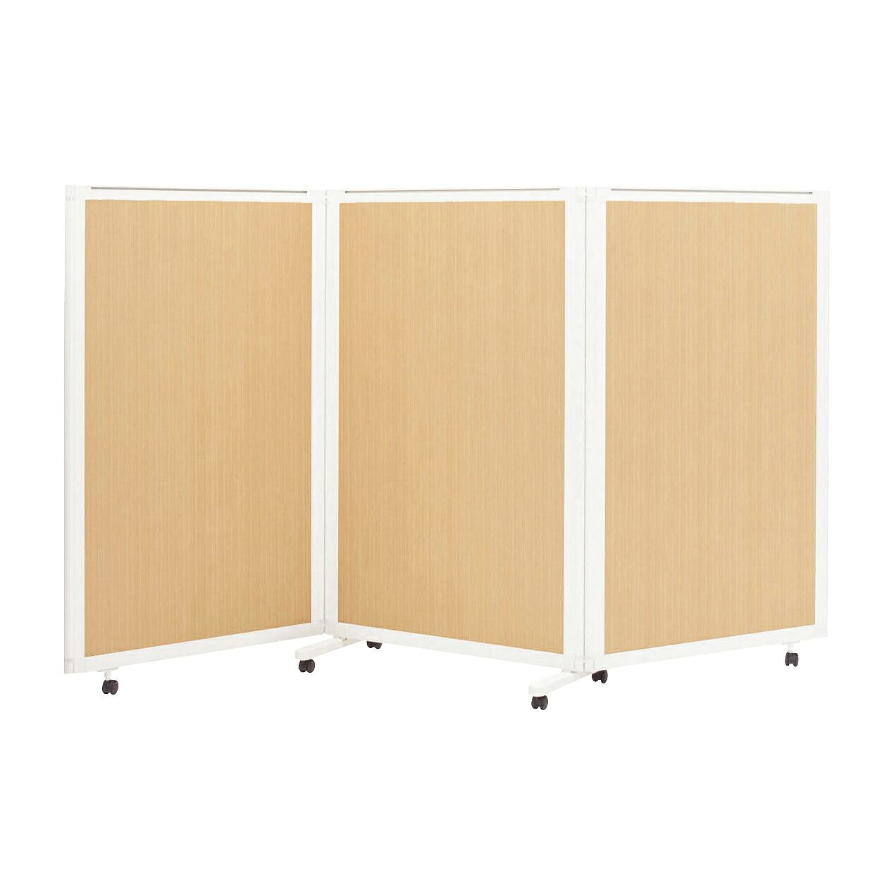 ★ポイント最大16倍★【送料無料】-マツヨシ木目柄スクリーン（３連） MY-N3592(270X150CM) 品番 my24-8961-0201 1入り-【ＭＹ医科器機】JAN 4535847026631｜【文具の月島堂】店