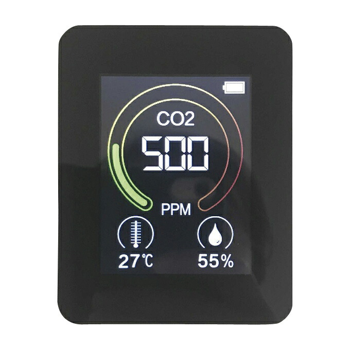 ★ポイント最大16倍★【送料無料】-二酸化炭素濃度測定器 GRS106-CO2R 品番 my24-9731-00-- 1入り-【ＭＹ医科器機】JAN 4582114309003