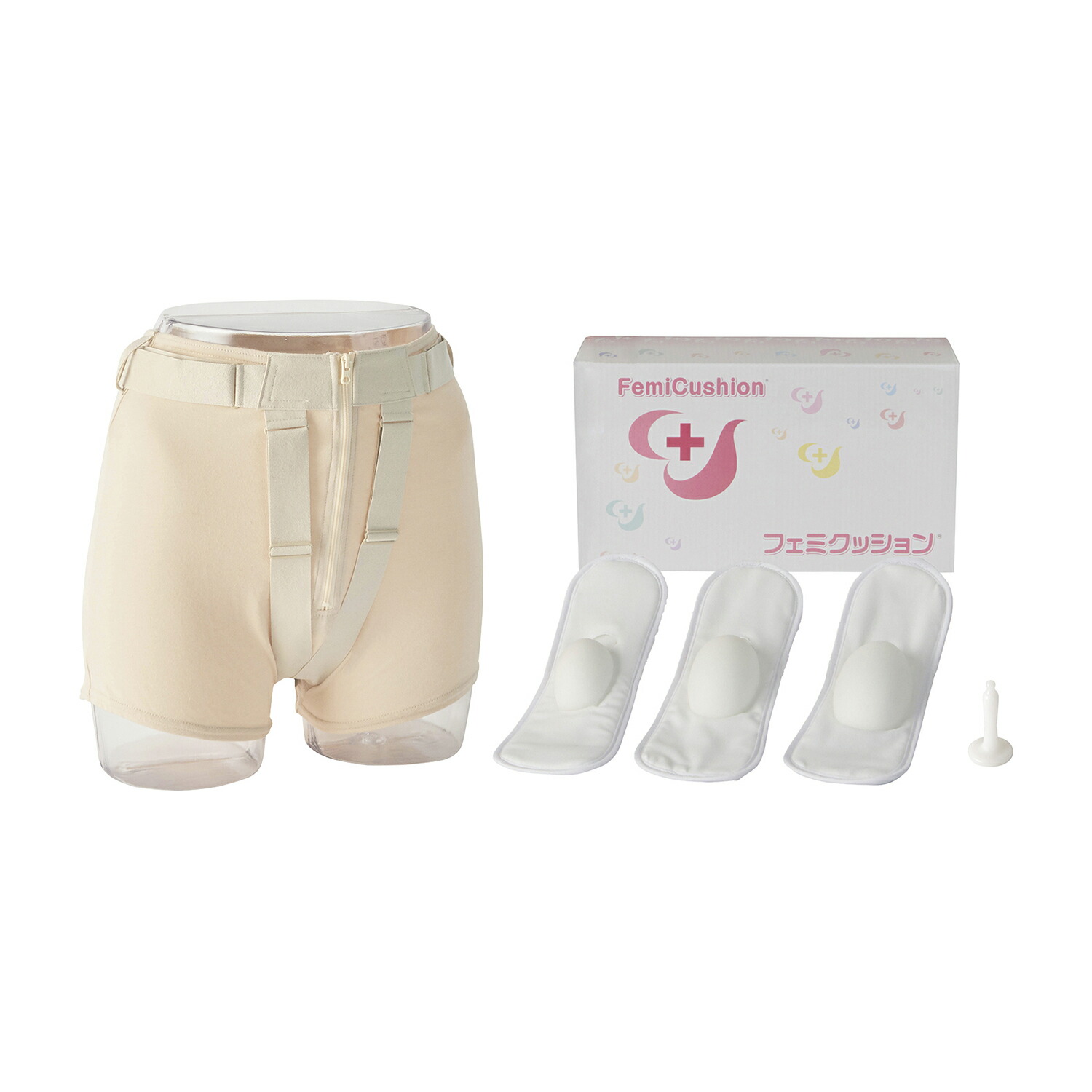 ★ポイント最大16倍★【送料無料】-フェミクッションＳキットファインI WUF-F521(コットン) 品番 my25-3652-00-- 1入り-【ＭＹ医科器機】JAN 4571320843081