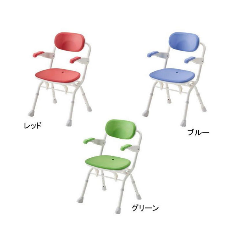 ★ポイント最大16倍★【全国配送可】- ※○楽らく開閉シャワーベンチ S レッド　アロン化成 品番 536-080 B161212 JAN 4970210012604 -【介護用品TYA】｜【文具の月島堂】店 18,058円