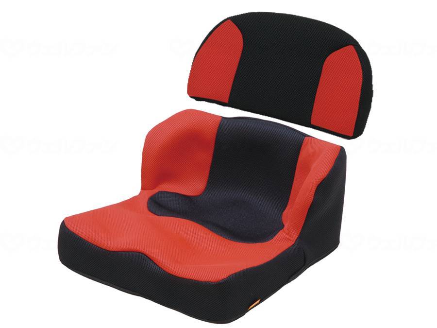 ★ポイント最大16倍★【全国配送可】-座位保持クッション LAPS＋LAPBacksセット/レッド/- ●取寄品 タカノ TC-LS11　JAN 4523725003775 00297-000111 -【W介護用品】｜【文具の月島堂】店