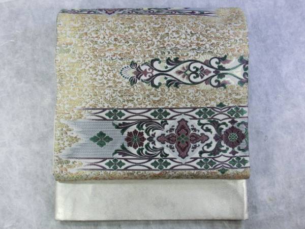 【送料無料】◇京藝 袋帯（展示品）◇**55712**絹他 【1】｜Aqua Angel