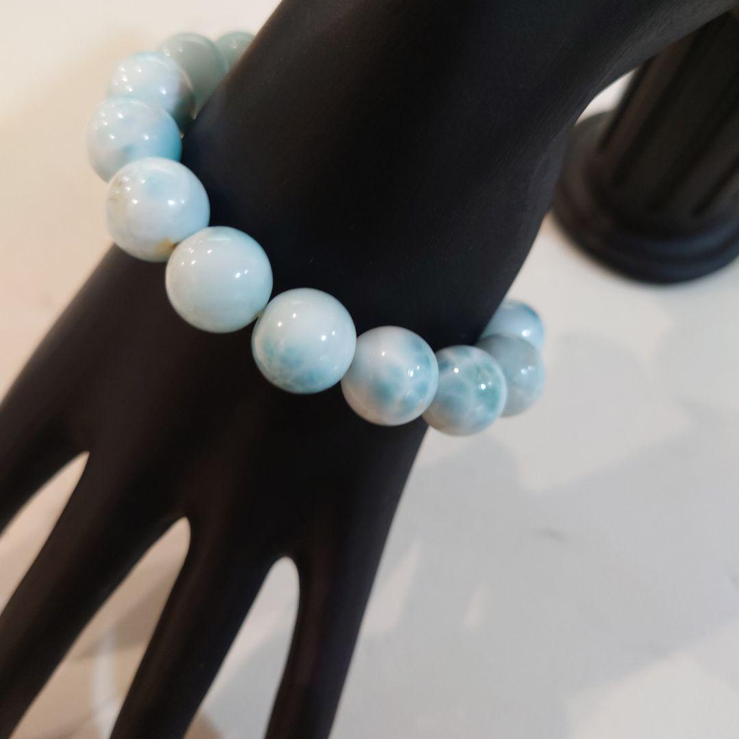 ラリマ 12mm ブレスレット パワーストーン ハンドメイド　天然石【対応】 44,880円