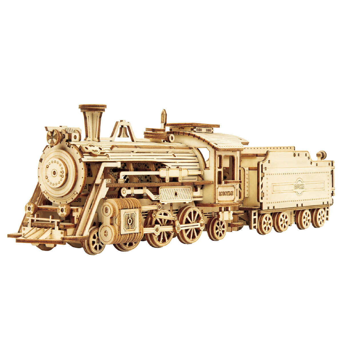 楽天市場】DIY組立キット 【夢の汽車D51 トレーラー車（木製模型