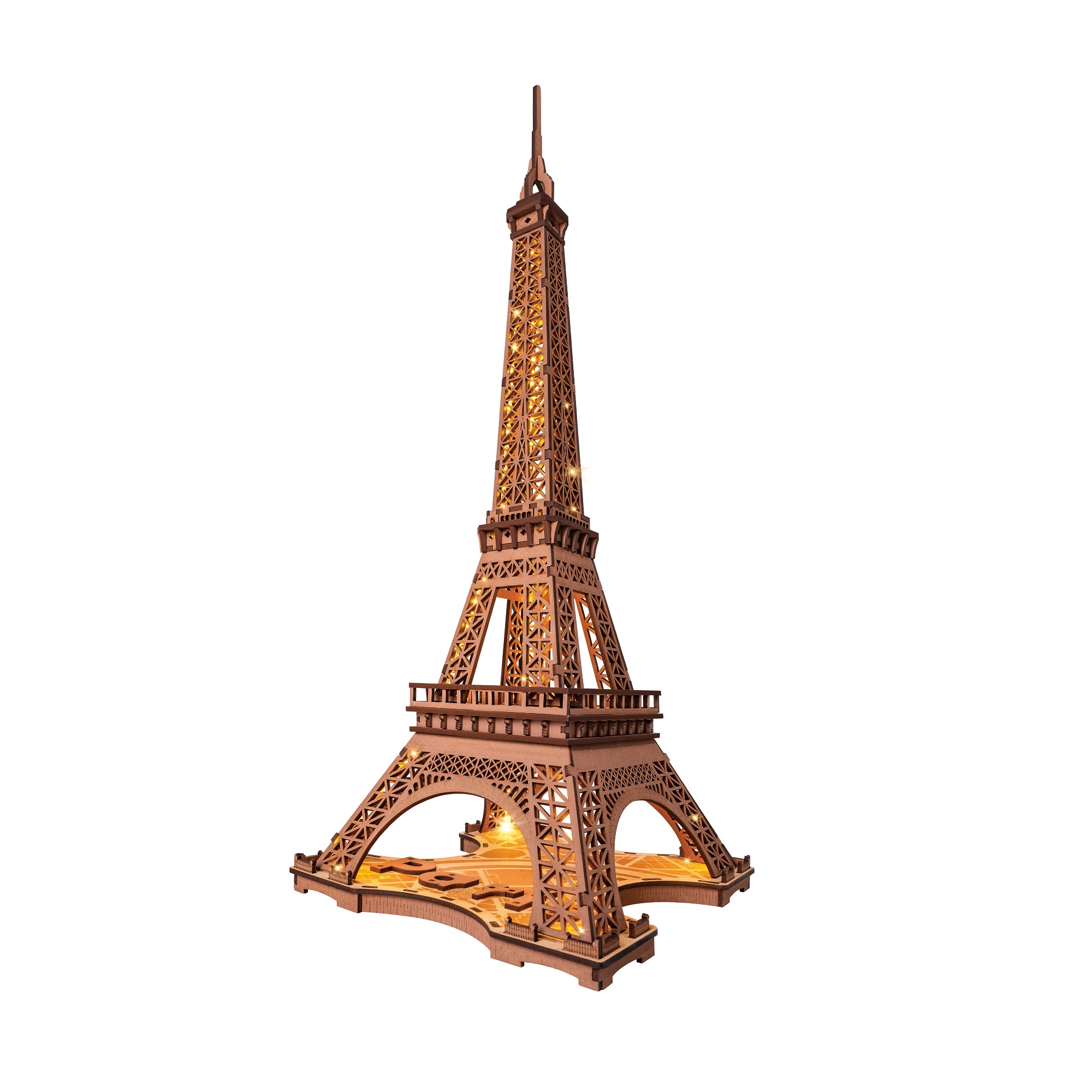 楽天市場】3Dパズル Cubic Fun エッフェル塔 BIGサイズ 完成サイズ:H78
