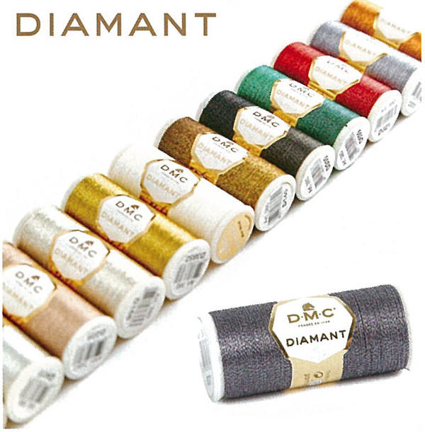 DMC DIAMANT ディアマント Art.380 【SALE／55%OFF】 最前線の ラメ刺繍糸