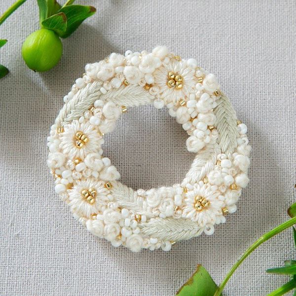 楽天市場】◎秋刺繍◎ K.omonoさんの刺繍アクセサリーキット