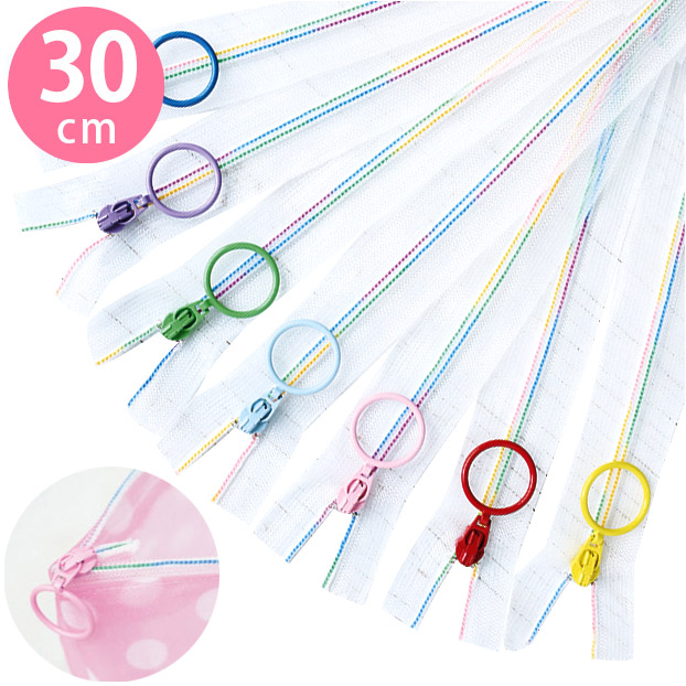 楽天市場 スケルトン ファスナー 30cm 1本 つくる楽しみ ファスナ 手芸材料の専門店 つくる楽しみ