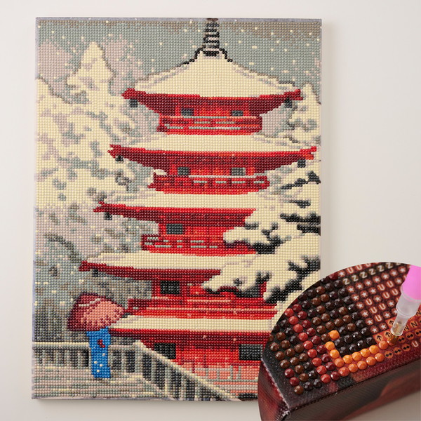 楽天市場】ビーズキット ダイヤモンドフィックス 浮世絵