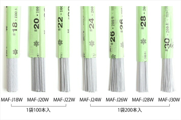 楽天市場 0 7mm 地巻ワイヤー ホワイト 22 太さ0 7mm 全長36cm 100本入 つくる楽しみ フラワーアレンジ 手芸材料の専門店 つくる楽しみ
