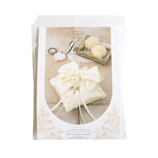 リングピローキット花ビラとリボン ウエディング Juno ハナマカ プレゼント 日本未発売 プレゼント