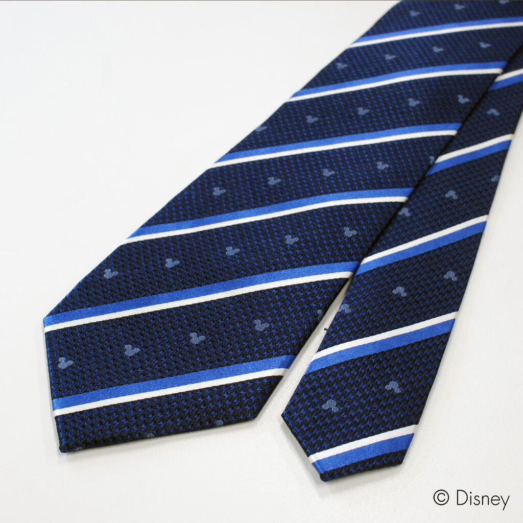 楽天市場 ディズニーネクタイ ミッキーマウス3つ丸ネクタイ 3段チェック柄 ネイビー Disney Necktie シルク100 プレゼント ギフト新生活 新社会人 新入社員 フレッシャーズ ブランドネクタイ ネクタイブランド 送料無料 Wic R Shop