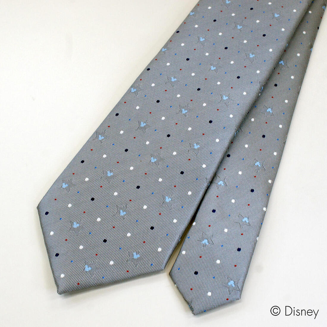 楽天市場 ネクタイ ディズニーミッキーマウス 3つ丸 ドット柄グレーdisney Necktie ポリエステル100 プレゼント ギフト新生活 新社会人 新入社員 フレッシャーズ結婚式 ハロウィン クリスマス キャラクター グッズ 小物ネクタイピン Wic R Shop