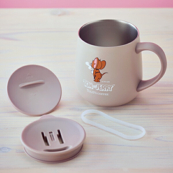 〇【 公式 タリーズ 】トムとジェリー ステンレスマグタンブラー