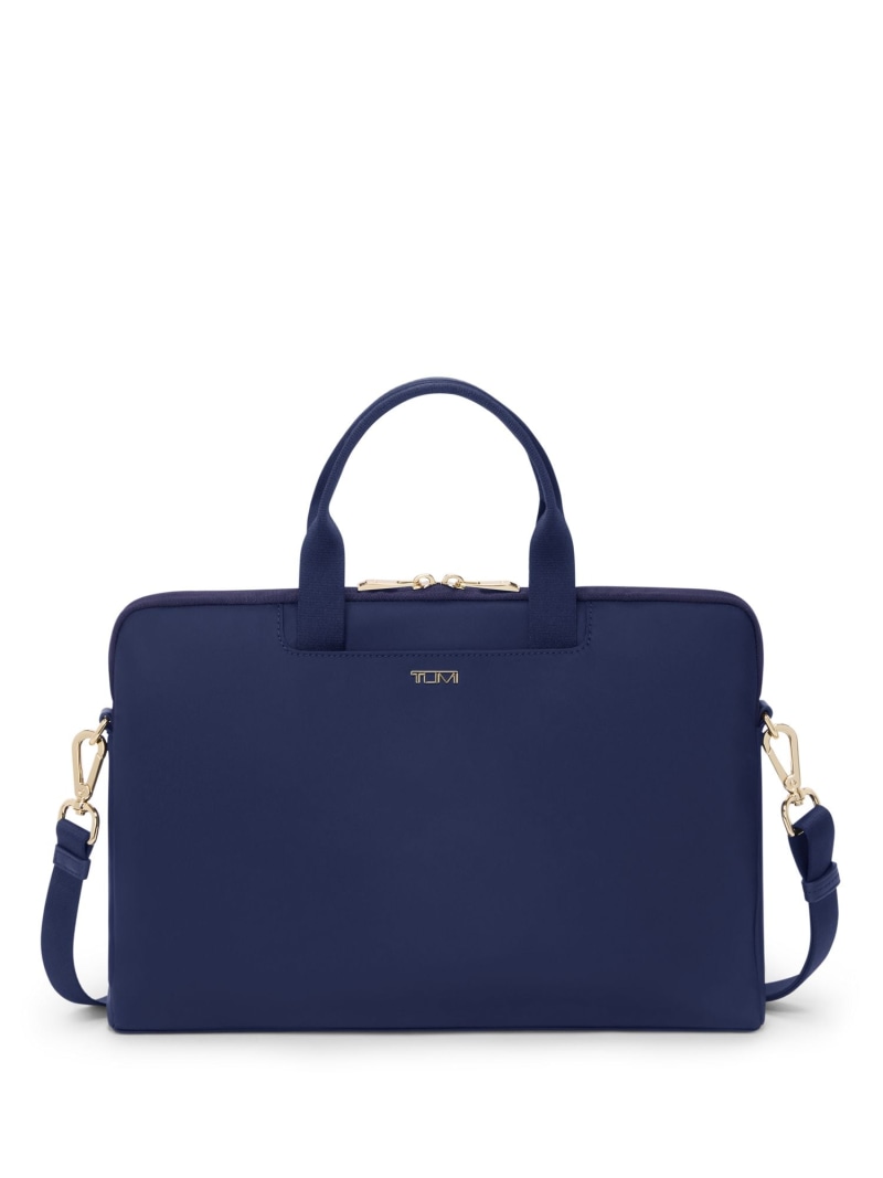 【公式店】5年保証 VOYAGEUR 「ダコタ」ラップトップ・クロスボディ A4 TUMI トゥミ スマホグッズ・オーディオ機器 スマホ・タブレット・PCケース/カバー ゴールド【送料無料】[ Fashion]｜TUMI／トゥミ
