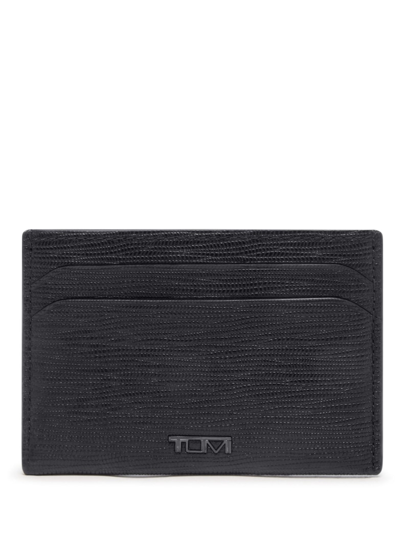【TUMI 公式店】NASSAU スリム・カード・ケース TUMI トゥミ 財布・ポーチ・ケース 名刺入れ・カードケース ブラック【送料無料】[ Fashion]