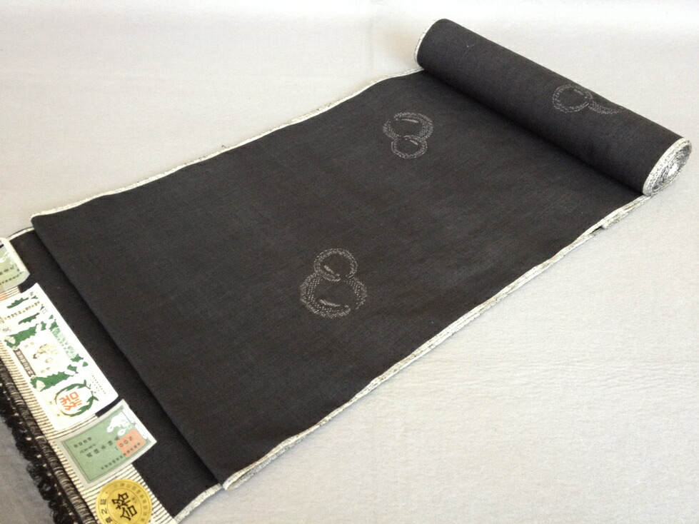 楽天市場】男物 本場結城紬 高機 杢無地 キングサイズ 巾広 奥順謹製