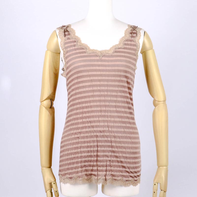 【送料込み】ランニング 下着 TUNIC【定番】サッカーボーダー ランニングシャツ モカ 9009-E