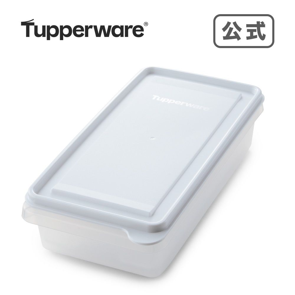 【公式】タッパーウェア SSセット（中）（1）／すのこ付 ライトストーングレー タッパーウエア tupperware 冷蔵 冷凍保存容器 フリージング サイズ展開 食品 ストック 下ごしらえ 便利 収納 残り物 作り置き 積み重ね 機能的 カトラリー画像