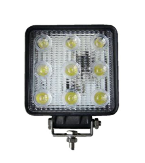 消費電力を抑えた省エネのLED作業灯☆【LSL-1407B LED作業灯(角) 10V-80V　共通27W　(DC12V・DC24V・DC48V共通)】≪JB9893247≫ワークランプ