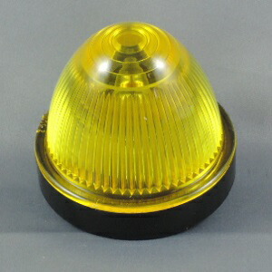 楽天市場】LED マーカー ランプ アルファー改良型 イエロー DC 24V