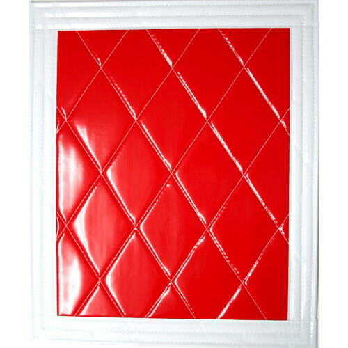 楽天市場】ASカラーミシン泥除け(表赤/裏黒/フチ白)ヨコ600mmタテ900mm