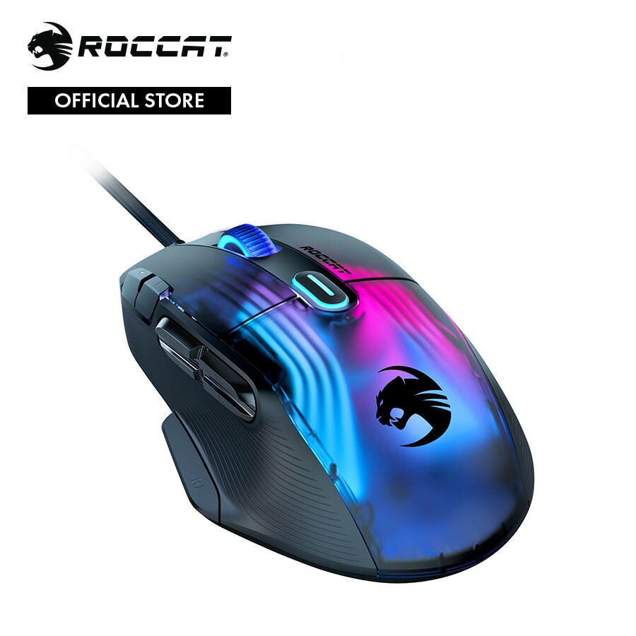 楽天市場】ROCCAT ロキャット Kone Air ブラック ワイヤレス 