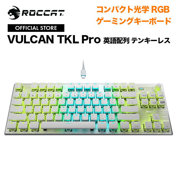 定価の88％ＯＦＦ ROCCAT Vulcan II Mini ホワイト JP 日本語配列 ゲーミング キーボード
