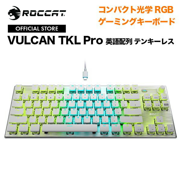 ROCCAT Pyro メカニカル ゲーミングキーボード リニア ROC-12-627 ドイツデザイン RGB 赤軸 JP日本語配列