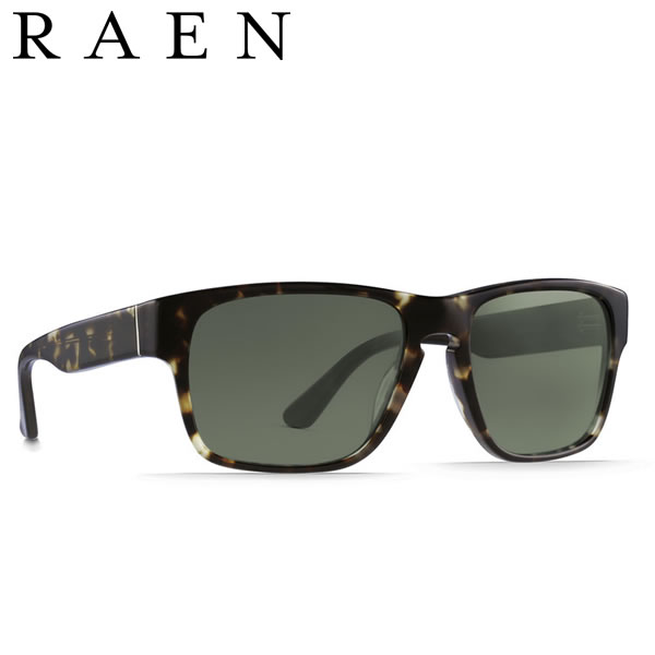 [国内正規品/送料無料] RAEN Optics レーン レイン サングラス / / YUMA - Green / Brindle Tortoise / 正規代理店 / / YMA-017-GRN RAENのサングラス メンズ レディース UVカット かわいい 【t79】｜タータスストアー大阪