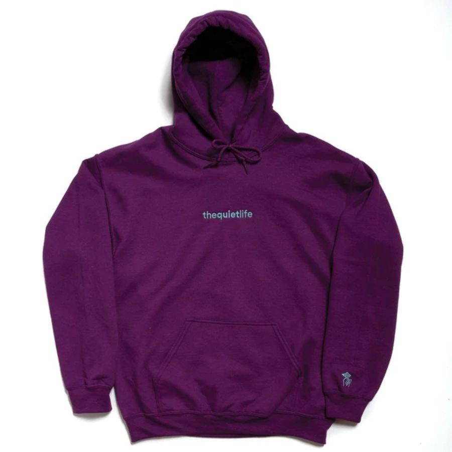 在庫限り The Quiet Life ザ クワイエット ライフ プルオーバーパーカー Origin Embroidered Hood Plum spd1 1130 メンズ パーカー T79 送料無料 Josenopolis Mg Gov Br