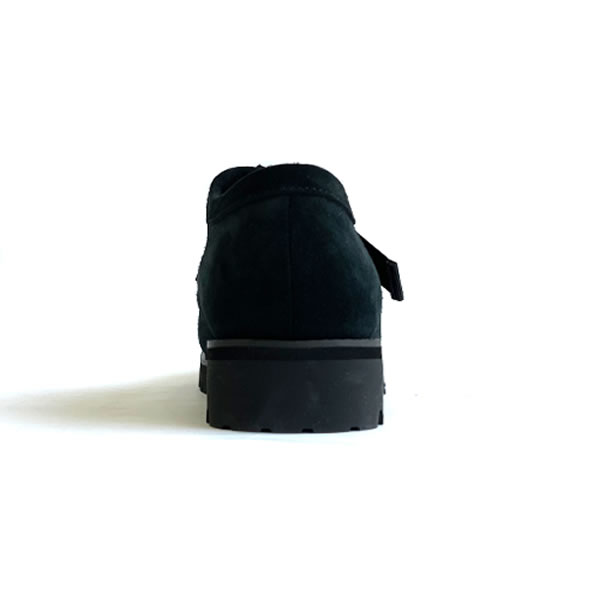 激安】 MOLLE SHOES モールシューズ チロリアンシューズ BELTED TIROLIAN - BLACK MLS210301-7 メンズ  ブラック 送料無料 vibram ビブラムソール fucoa.cl