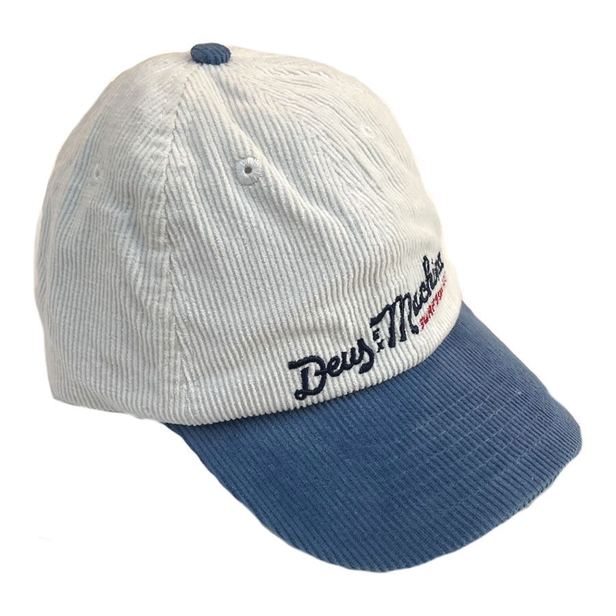 [正規品 無料ラッピング可] DEUS EX MACHINA ( デウスエクスマキナ ) / ベースボールキャップ 帽子 / INSIGNIA DAD CAP - WHITE x NAVY / DMW227183 レディース ユニセックス